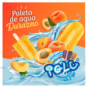 Caja de Paletas de Agua N°2 / 48 unidades/ Manzana, maracuyá, durazno y guinda.